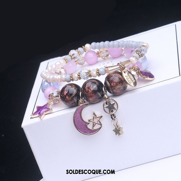 Bracelets Femme Chat Petit Bracelet Rose Accessoires Soldes