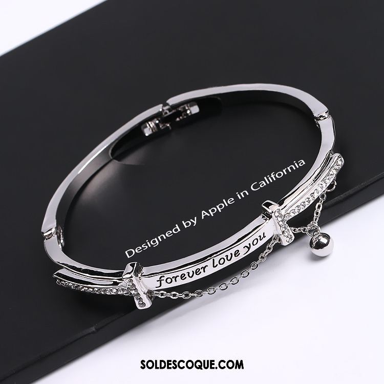 Bracelets Femme Mode Étudiant Bracelet Pierres De Strass All-match Soldes