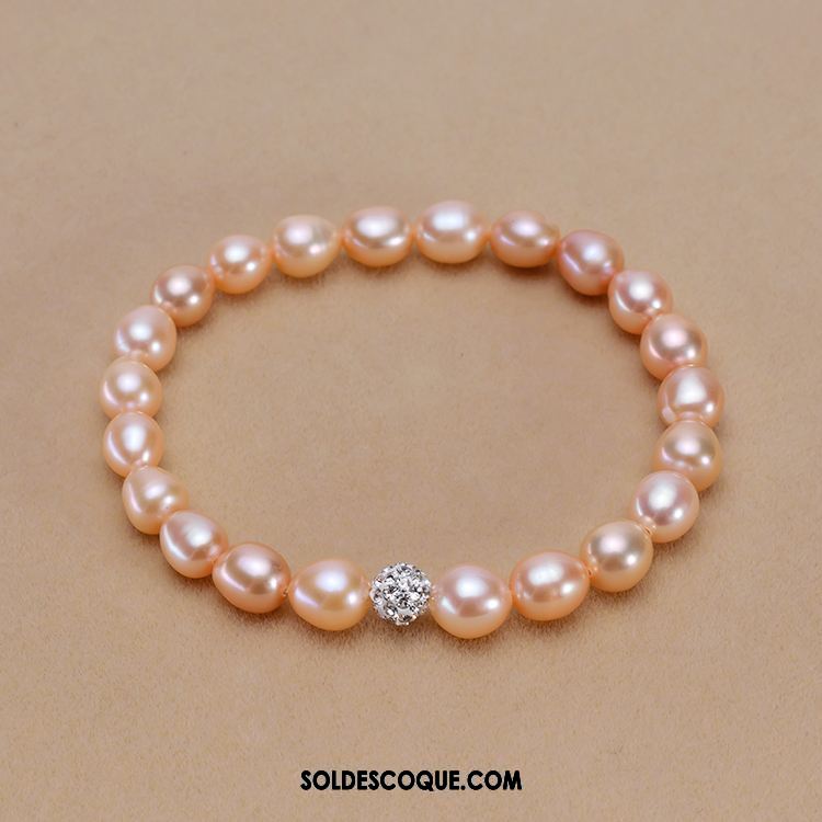 Bracelets Femme Perle Élastique Pierres De Strass Bracelet Simple En Ligne