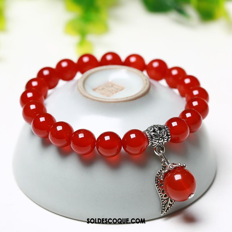 Bracelets Femme Rouge Bracelet Anniversaire Trois Ensembles Cristal France