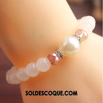 Bracelets Femme Simple Étudiant Bracelet Cristal Petit France