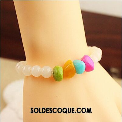 Bracelets Femme Simple Étudiant Bracelet Cristal Petit France