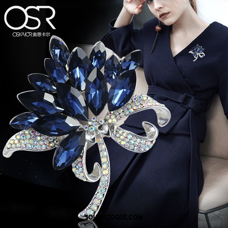 Broche Femme Accessoires Cadeau Atmosphère Créatif Bleu En Ligne