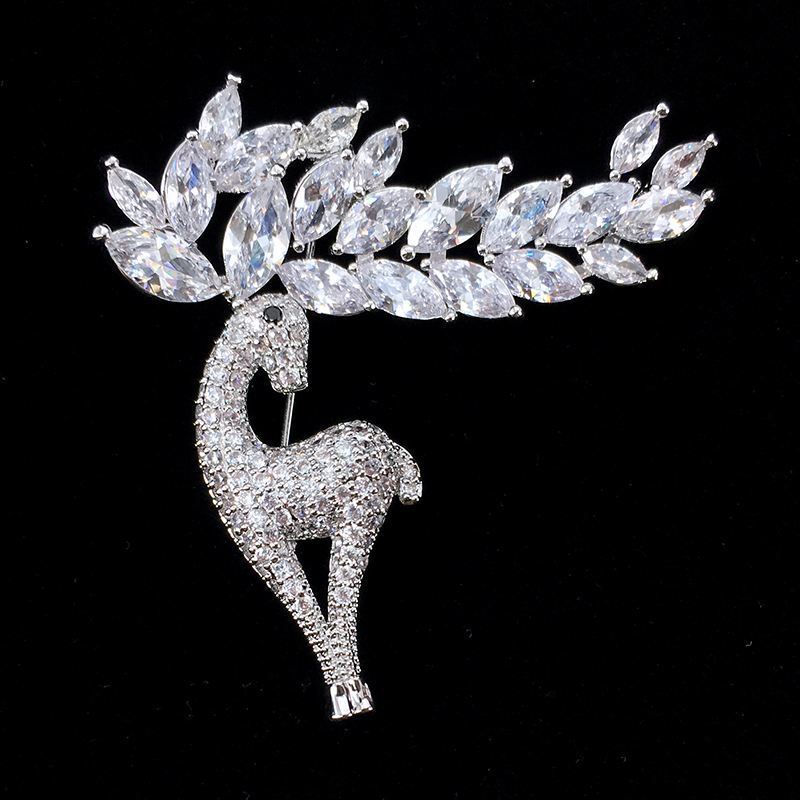 Broche Femme Accessoires Simple Corsage Atmosphère Décoration En Vente