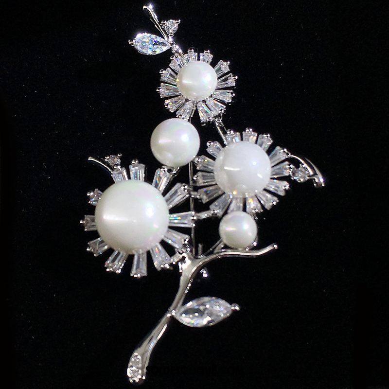 Broche Femme Accessoires Simple Corsage Atmosphère Décoration En Vente