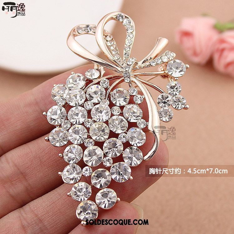 Broche Femme Charmant Corsage Mode Accessoires Perle France