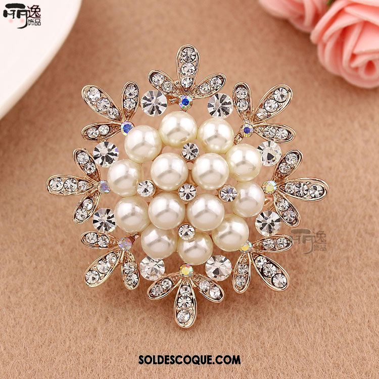 Broche Femme Charmant Corsage Mode Accessoires Perle France