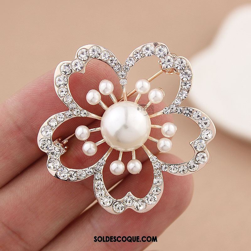 Broche Femme Charmant Corsage Mode Accessoires Perle France