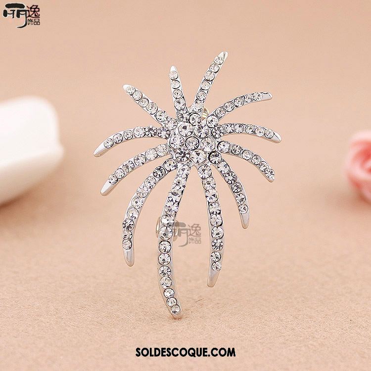 Broche Femme Châle Pierres De Strass Modèles Féminins Écharpe Argenté Soldes