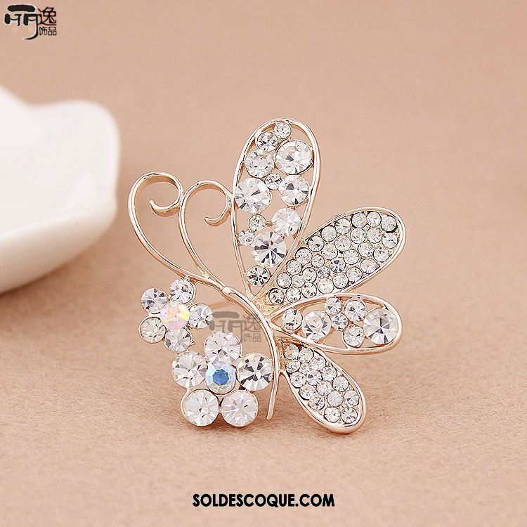 Broche Femme Châle Pierres De Strass Modèles Féminins Écharpe Argenté Soldes