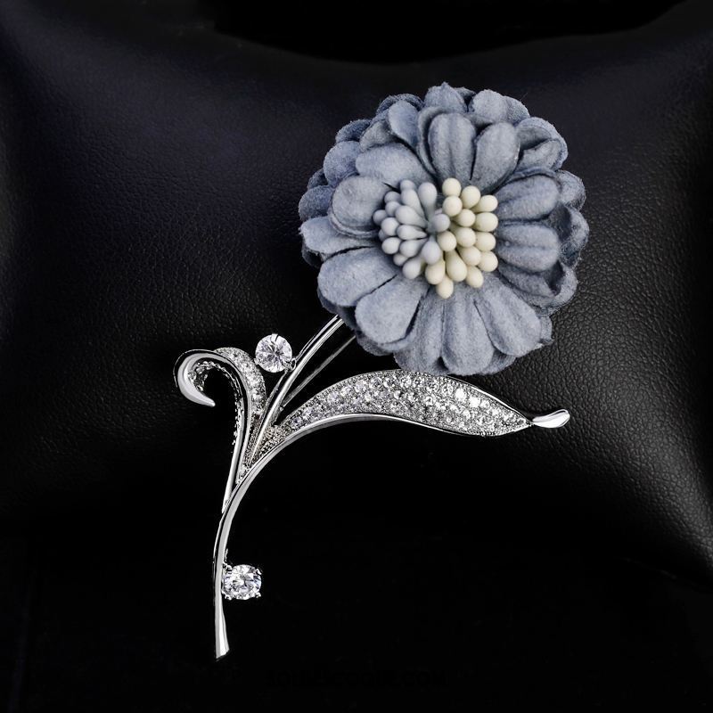 Broche Femme Châle Tissu Perle Accessoires Manteau En Ligne