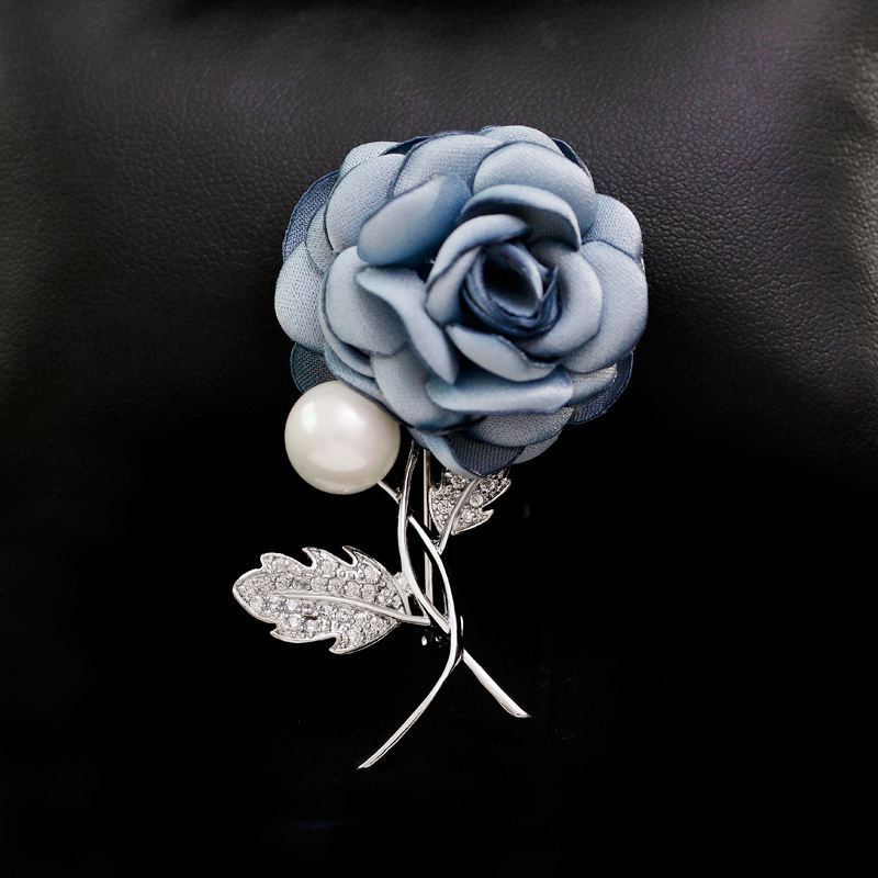 Broche Femme Châle Tissu Perle Accessoires Manteau En Ligne