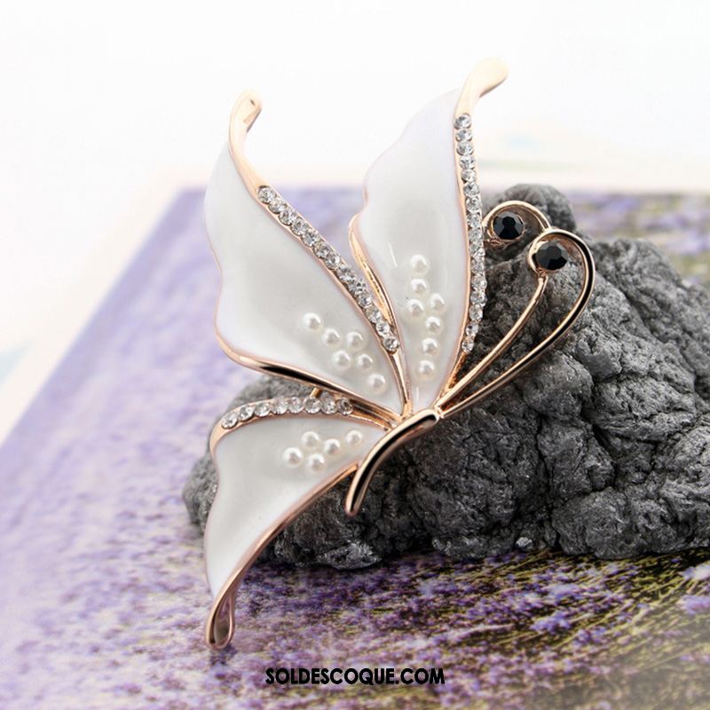 Broche Femme Corsage All-match Perle Paon Accessoires En Vente