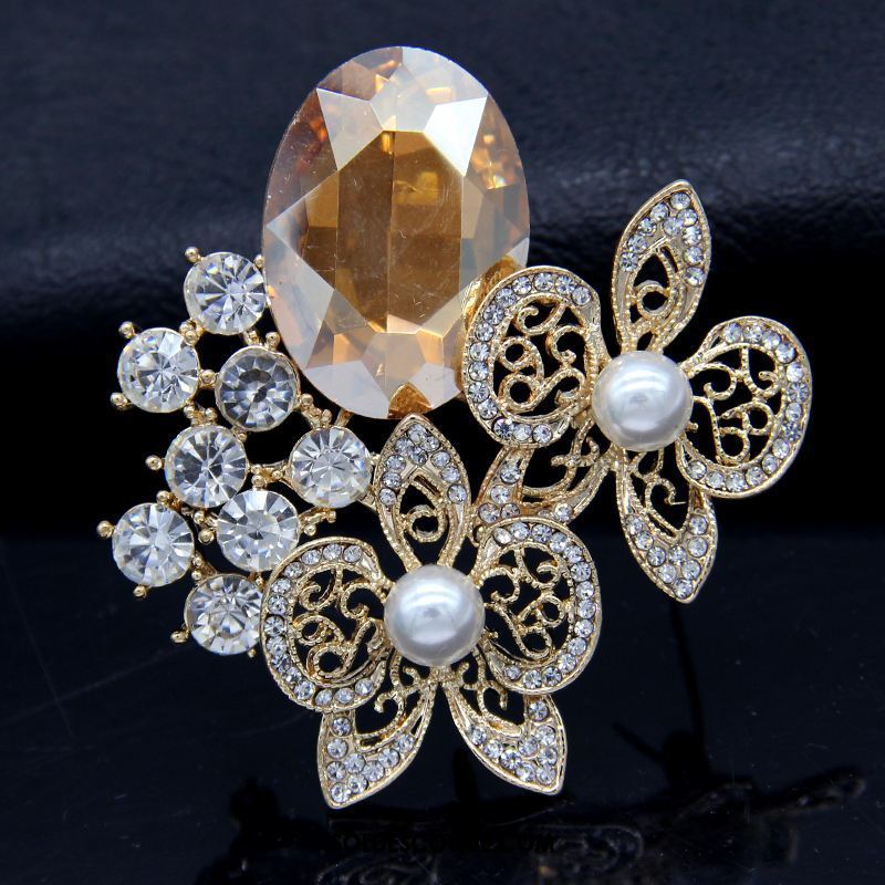 Broche Femme Cristal Accessoires Corsage Châle Boucle D'écharpe Pas Cher