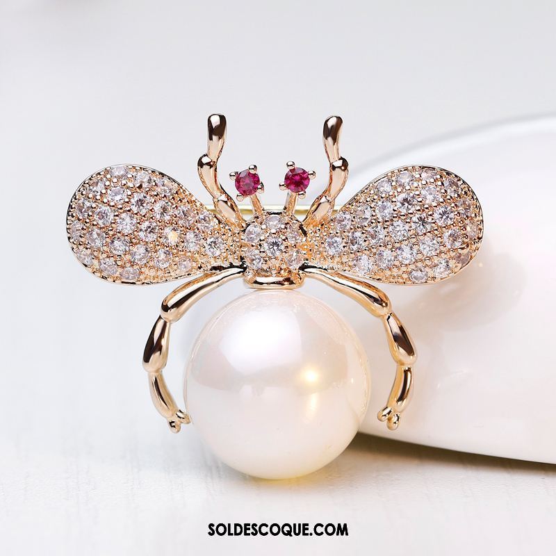 Broche Femme Exquis Mini Collier Accessoires Perle En Ligne