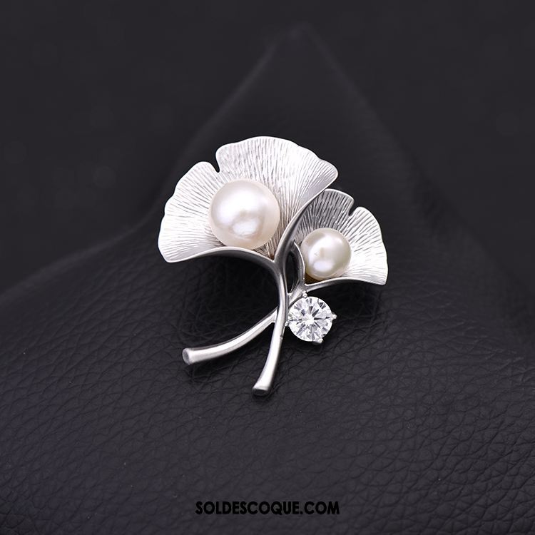 Broche Femme Manteau Mode Haut Grade Argenté Corsage En Ligne