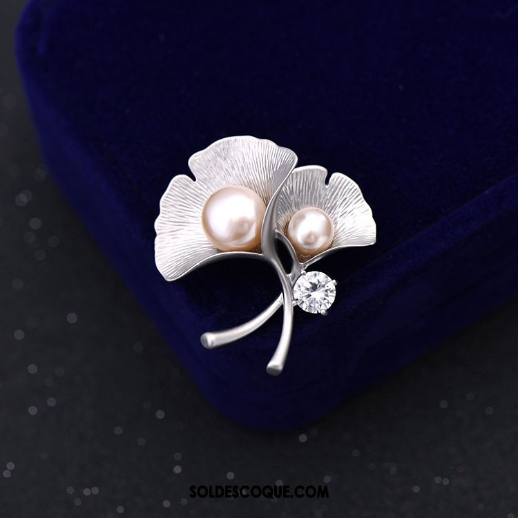 Broche Femme Manteau Mode Haut Grade Argenté Corsage En Ligne