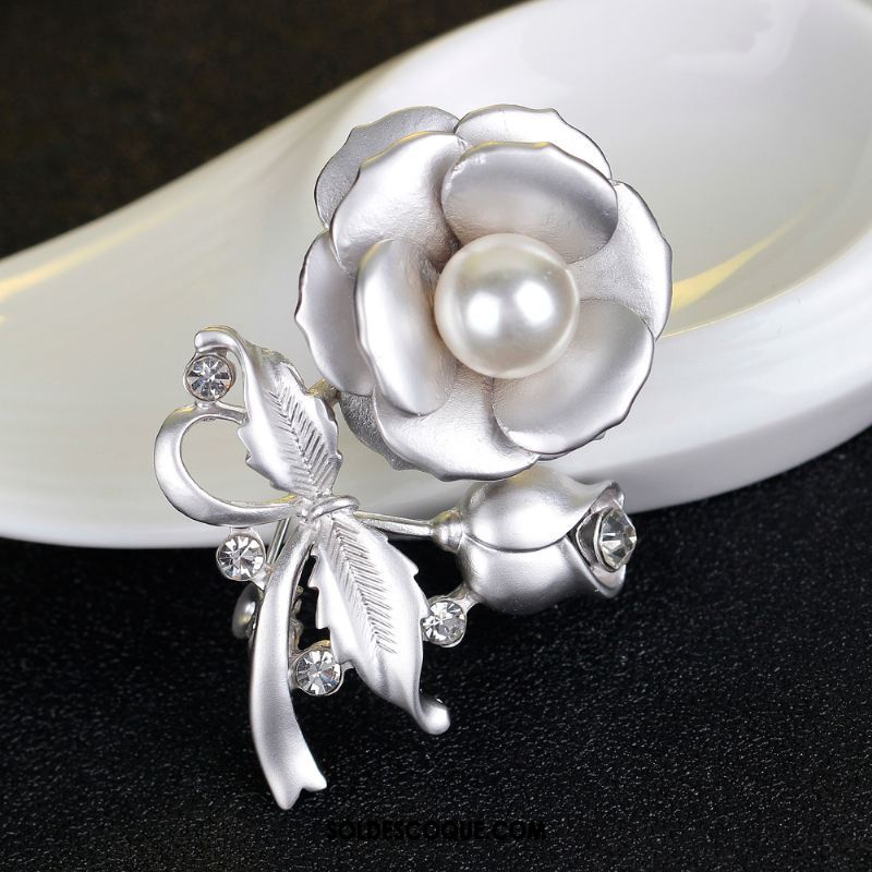 Broche Femme Pierres De Strass Atmosphère Fleur Manteau Corsage Soldes