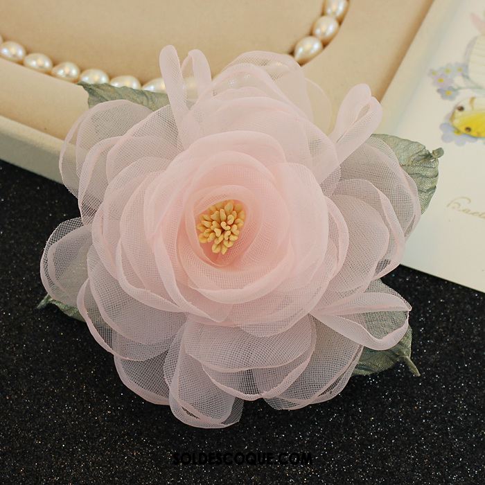 Broche Femme Rose Le Nouveau Pivoine Fleur Gros Soldes