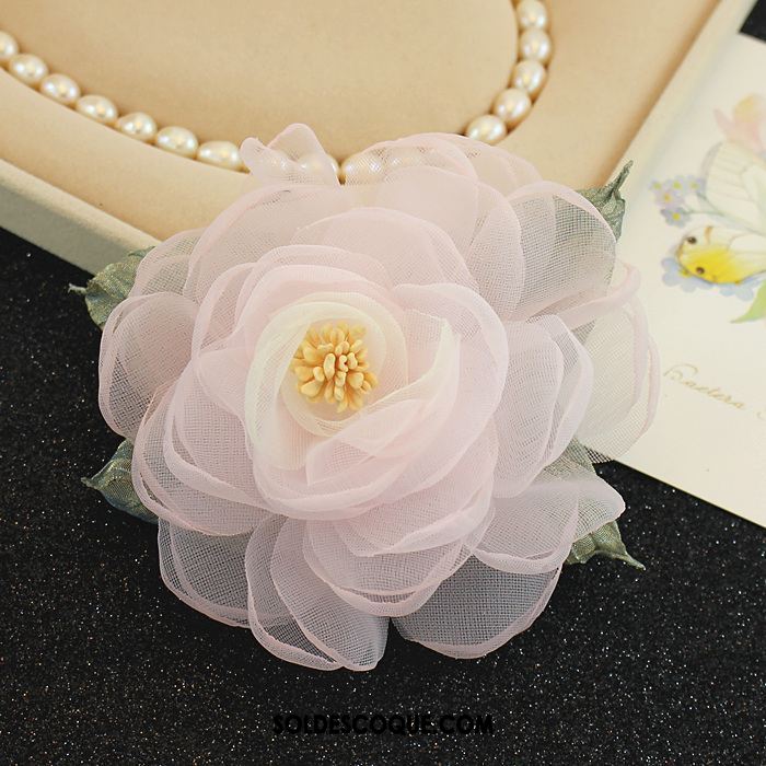 Broche Femme Rose Le Nouveau Pivoine Fleur Gros Soldes