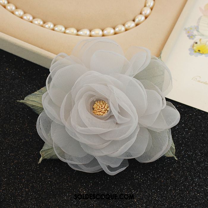 Broche Femme Rose Le Nouveau Pivoine Fleur Gros Soldes