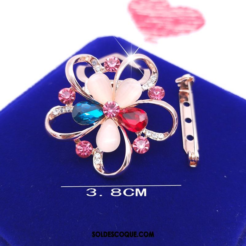 Broche Femme Été Accessoires All-match Rouge Multifonctions En Vente