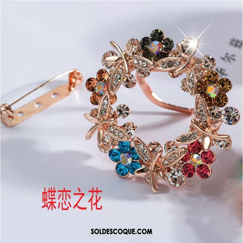 Broche Femme Été Accessoires All-match Rouge Multifonctions En Vente