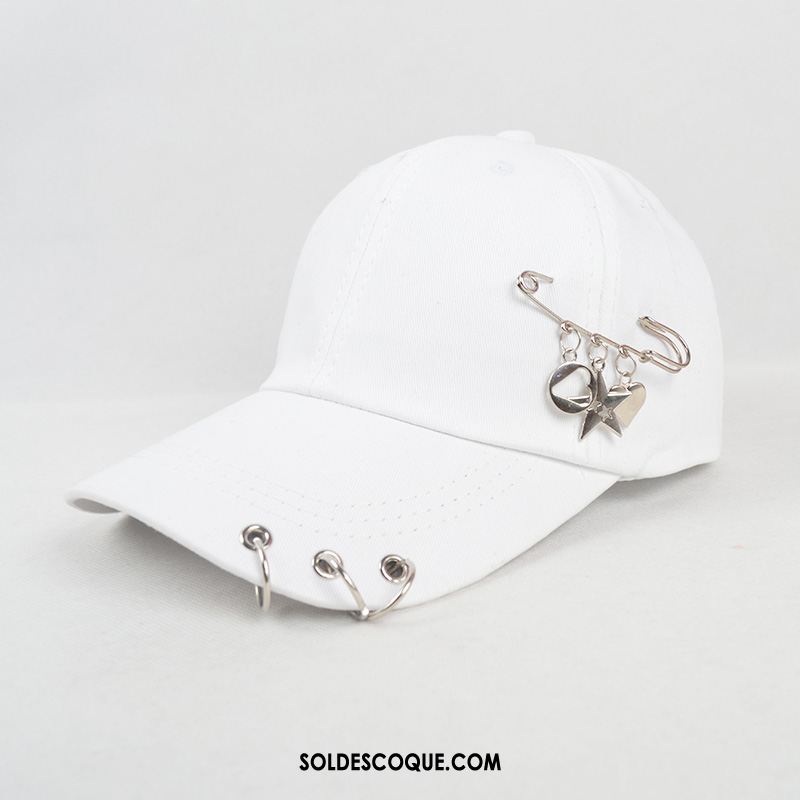 Casquette Chapeau Femme Casquette De Baseball Noir Étudiant Tendance All-match Soldes