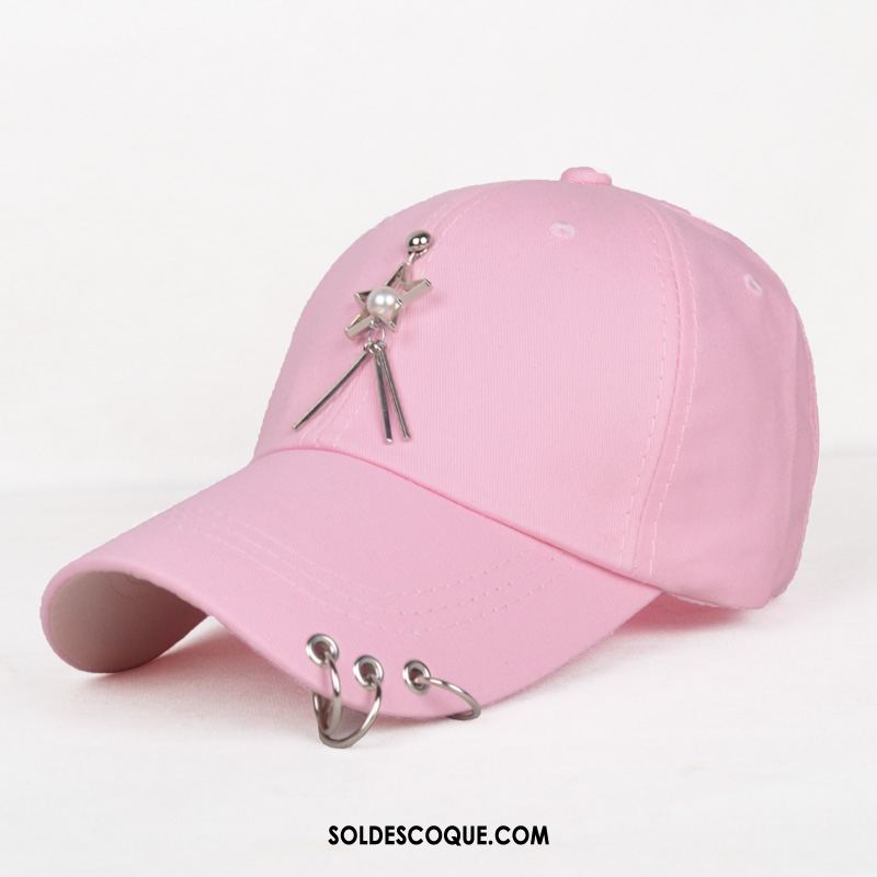 Casquette Chapeau Femme Casquette De Baseball Noir Étudiant Tendance All-match Soldes