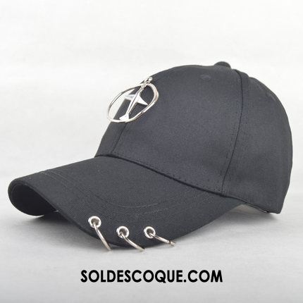 Casquette Chapeau Femme Casquette De Baseball Noir Étudiant Tendance All-match Soldes