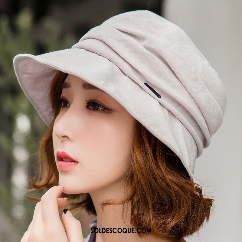 Casquette Chapeau Femme Chapeau All-match Loisir Chapeau De Soleil Ombre Pas Cher