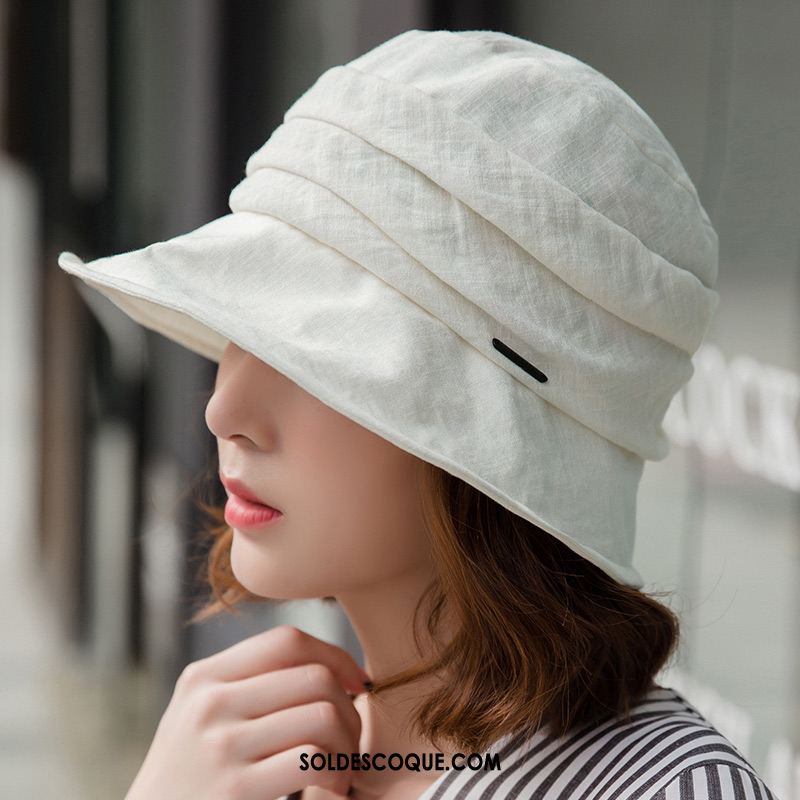 Casquette Chapeau Femme Chapeau All-match Loisir Chapeau De Soleil Ombre Pas Cher