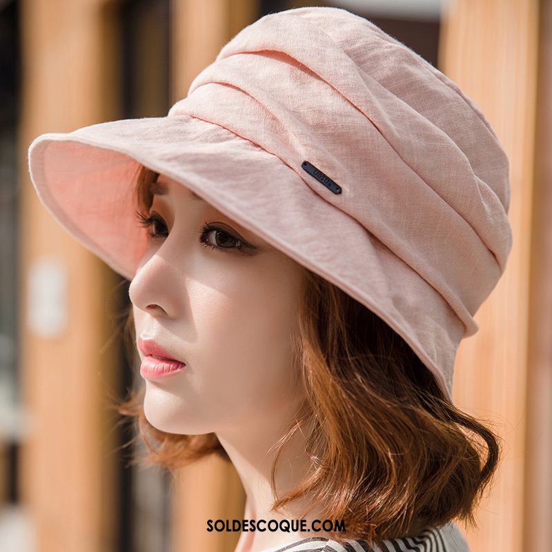 Casquette Chapeau Femme Chapeau All-match Loisir Chapeau De Soleil Ombre Pas Cher