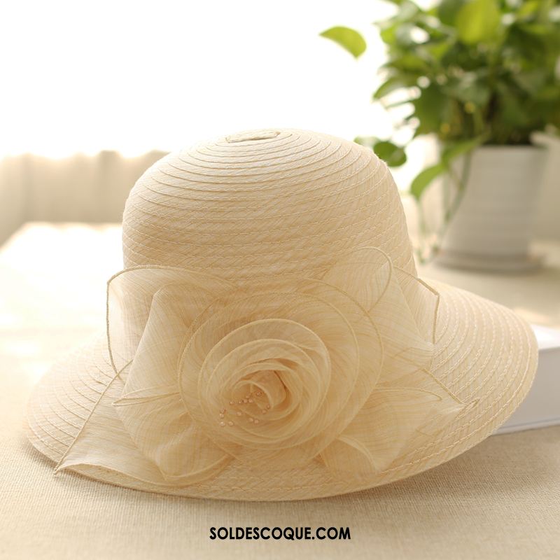 Casquette Chapeau Femme Chapeau Crème Solaire Anti-uv Été Voyage Soldes