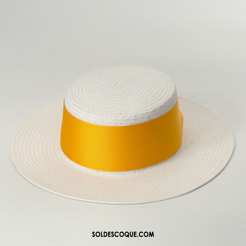 Casquette Chapeau Femme Chapeau De Paille Rose Le Nouveau Crème Solaire Naturel Pas Cher