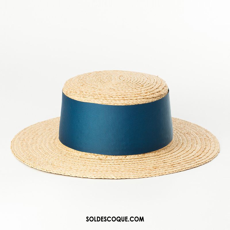 Casquette Chapeau Femme Chapeau De Paille Rose Le Nouveau Crème Solaire Naturel Pas Cher