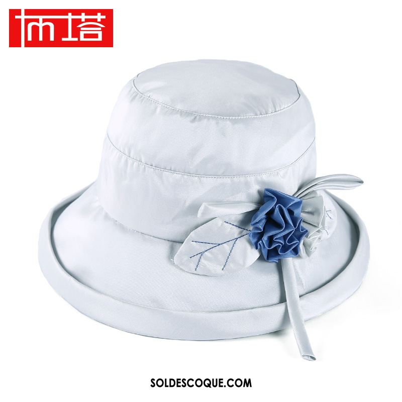 Casquette Chapeau Femme Chapeau De Soleil Chapeau De Pêcheur Milieu Anti-uv Été En Vente