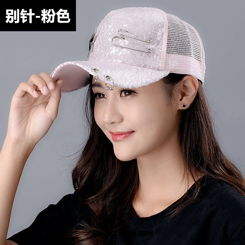 Casquette Chapeau Femme Chapeau De Soleil Ombre Paillettes Étudiant Été Soldes