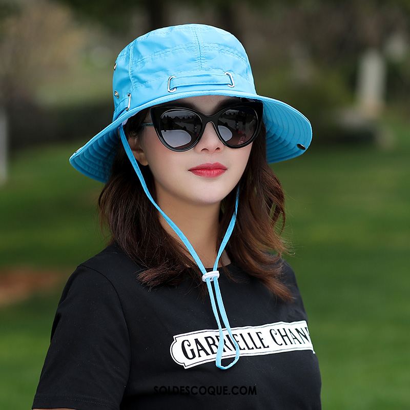 Casquette Chapeau Femme Chapeau De Soleil Plier Chapeau De Pêcheur Crème Solaire Été En Vente