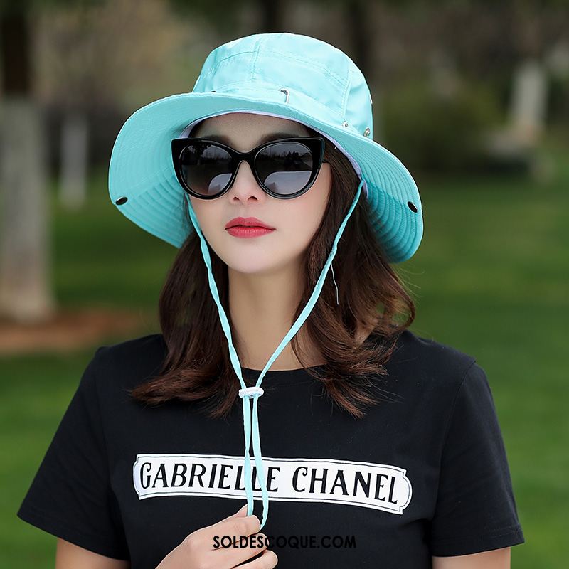 Casquette Chapeau Femme Chapeau De Soleil Plier Chapeau De Pêcheur Crème Solaire Été En Vente