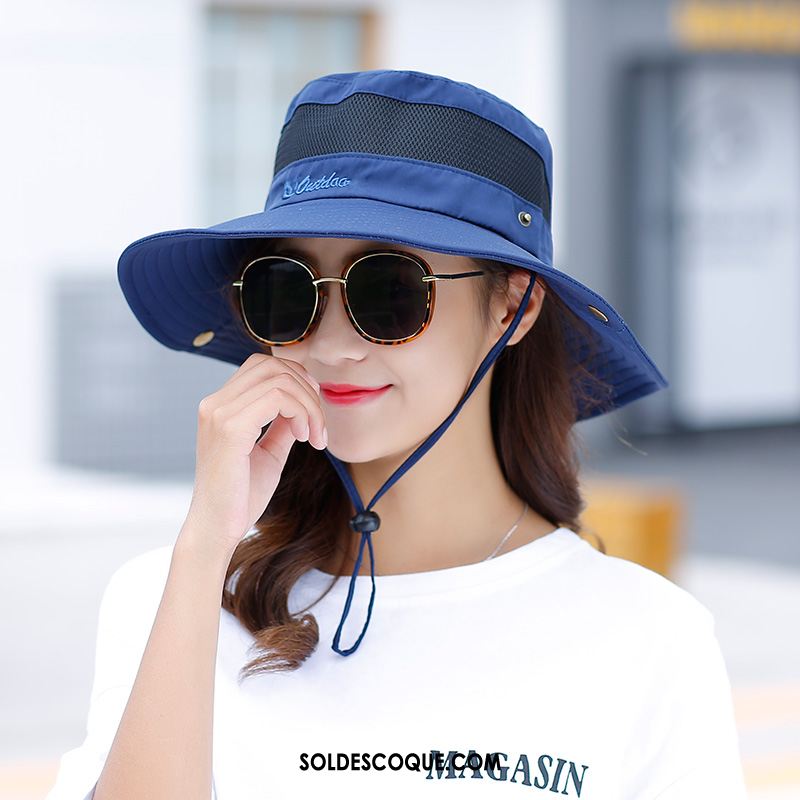 Casquette Chapeau Femme Chapeau De Soleil Plier Chapeau De Pêcheur Crème Solaire Été En Vente