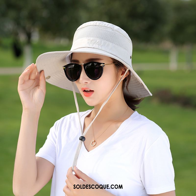 Casquette Chapeau Femme Chapeau De Soleil Plier Chapeau De Pêcheur Crème Solaire Été En Vente