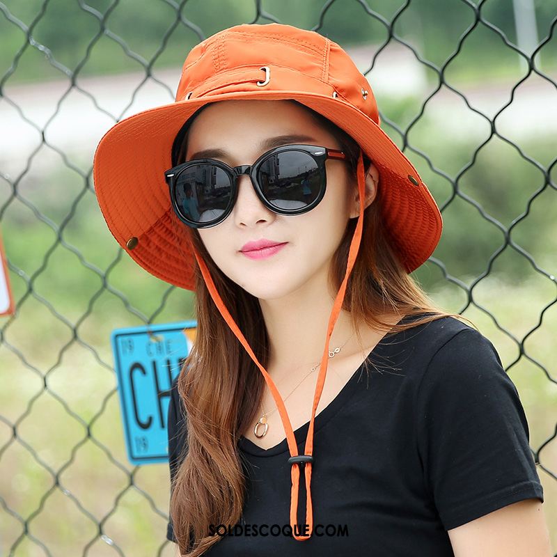 Casquette Chapeau Femme Chapeau De Soleil Plier Chapeau De Pêcheur Crème Solaire Été En Vente