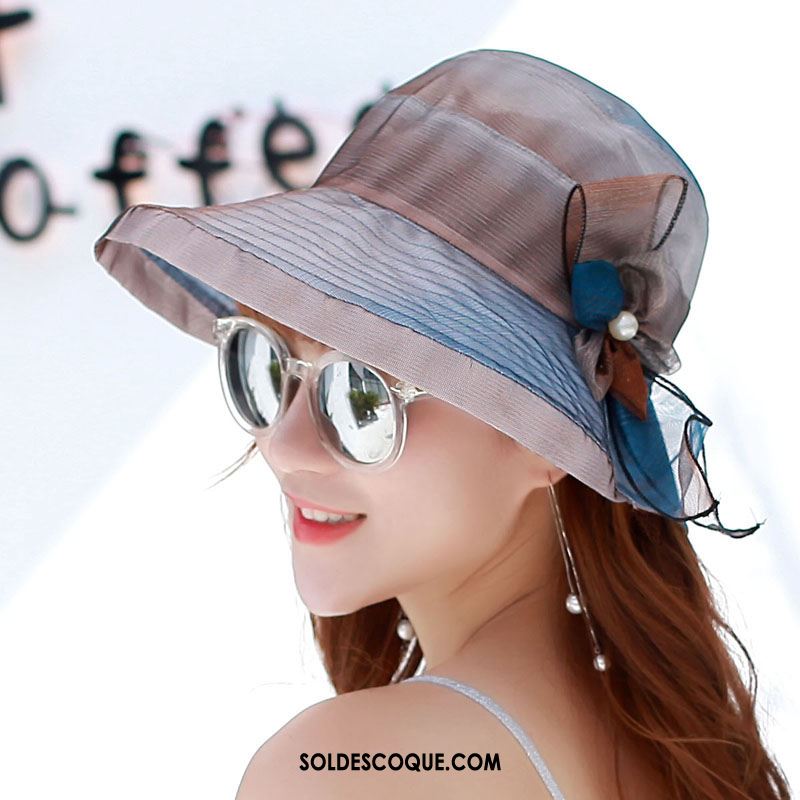 Casquette Chapeau Femme Chapeau De Soleil Violet Voyage Plage Crème Solaire En Vente