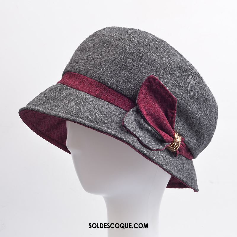 Casquette Chapeau Femme Chapeau Milieu Personnes Âgées Mode Loisir Soldes