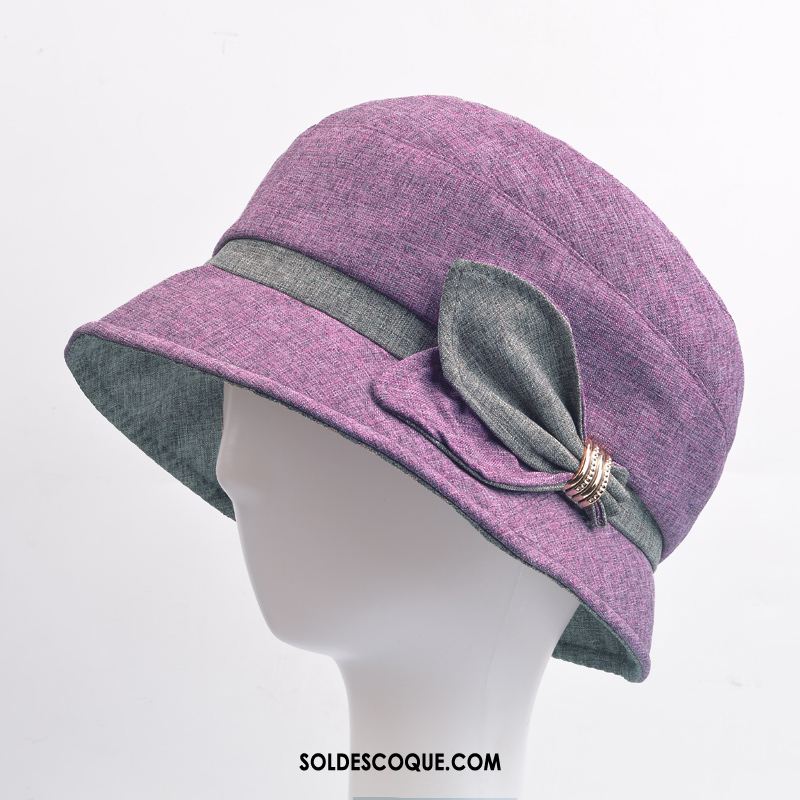 Casquette Chapeau Femme Chapeau Milieu Personnes Âgées Mode Loisir Soldes