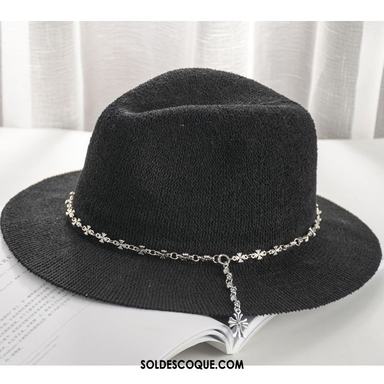 Casquette Chapeau Femme Chapeau Été Petit Chapeau De Paille Le Jazz En Vente