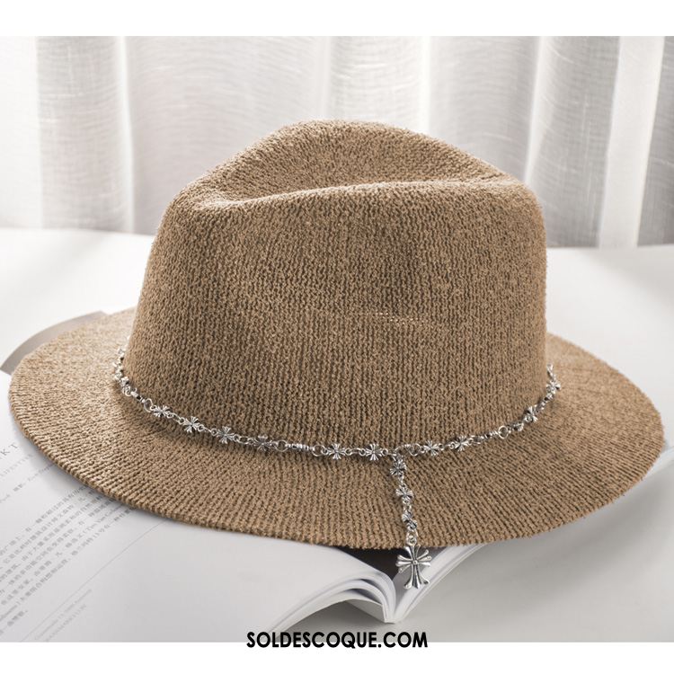 Casquette Chapeau Femme Chapeau Été Petit Chapeau De Paille Le Jazz En Vente