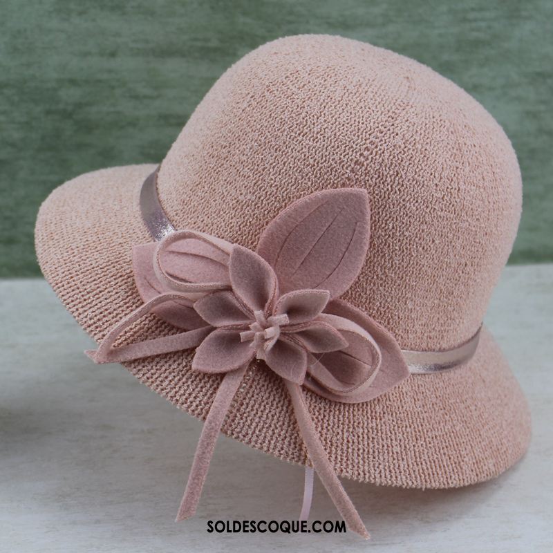 Casquette Chapeau Femme Couleur Maman Été Chapeau De Paille Chapeau De Soleil Soldes