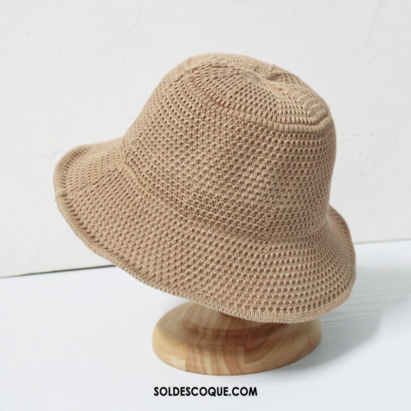 Casquette Chapeau Femme Creux Blanc Chapeau De Pêcheur Été Rouge En Ligne